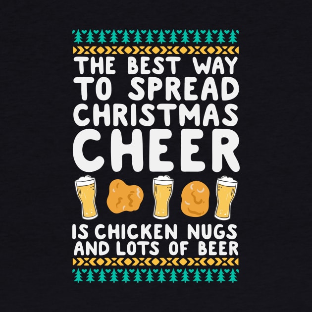 Spread Christmas Cheer With Chicken Nugs & Beer by thingsandthings